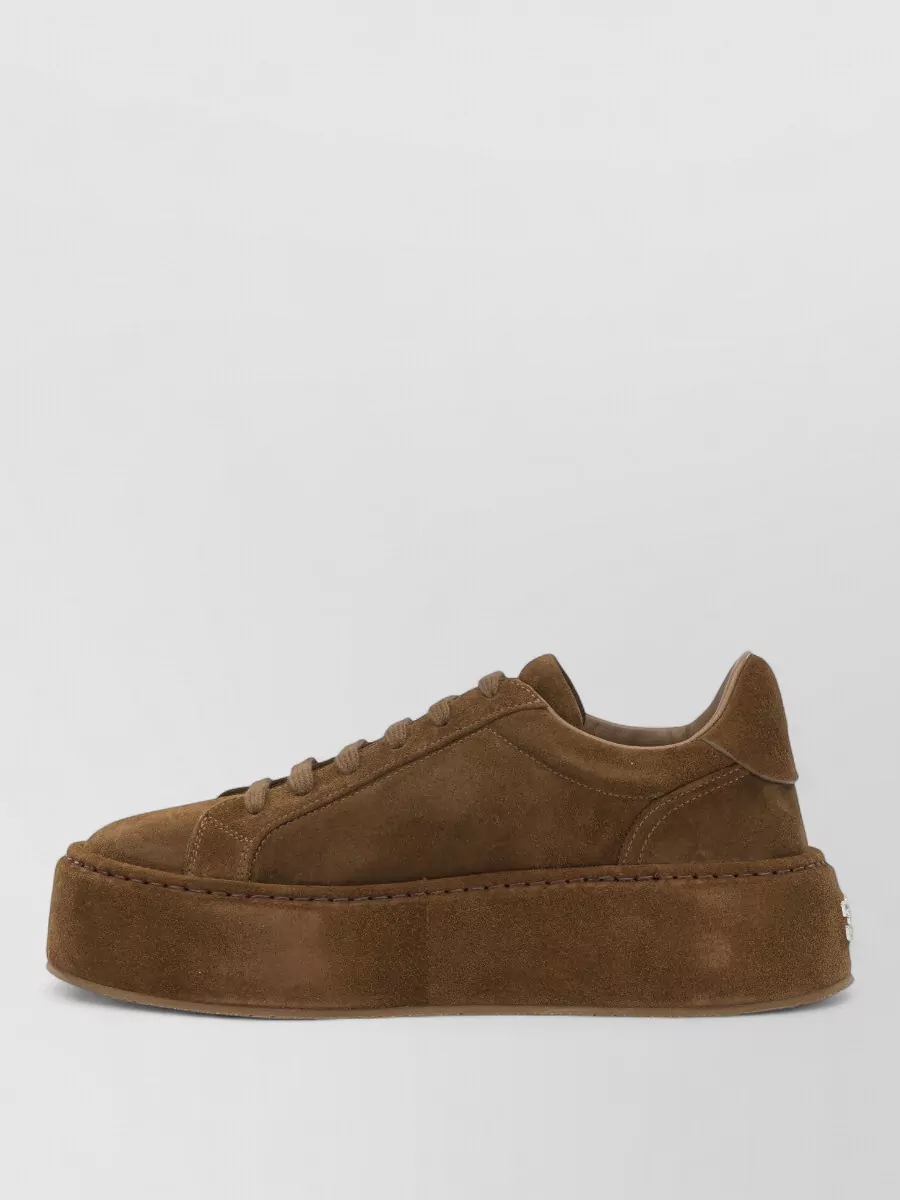 Casadei Leather Lace-Up Shoes