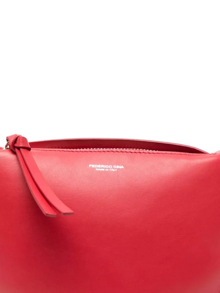 Federico Cina Lambskin Shoulder Bag