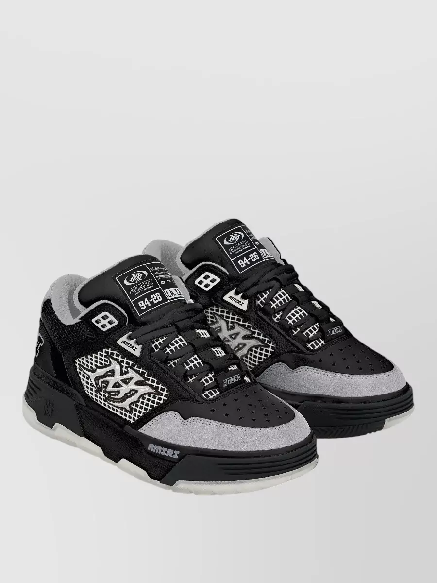 Amiri Leather Low-Top Sneakers