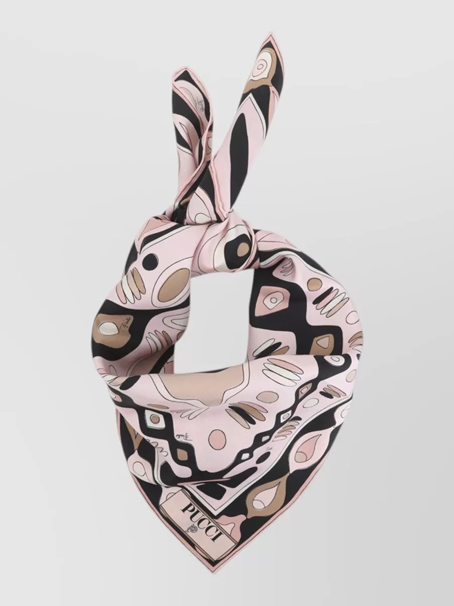 Pucci Silk Printed Scarf