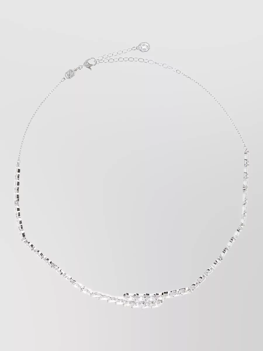 Swarovski metal necklace