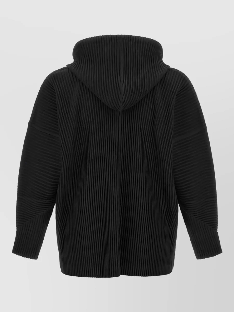 Homme Plisse Issey Miyake Polyester Hooded Jacket