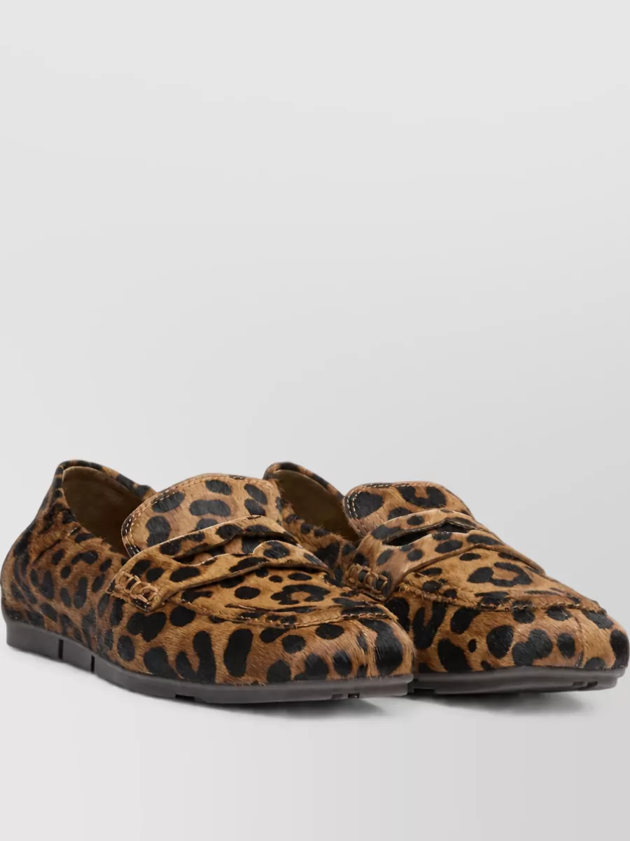 Ash leather loafers