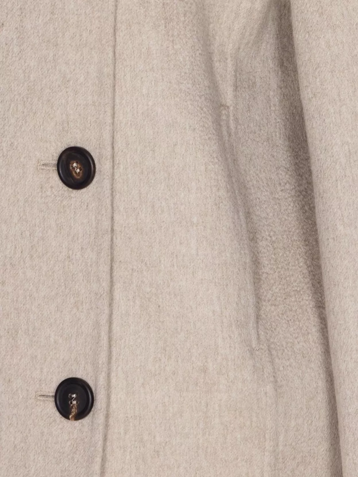 Brunello Cucinelli Double-Breasted Coat Featuring Side Pockets