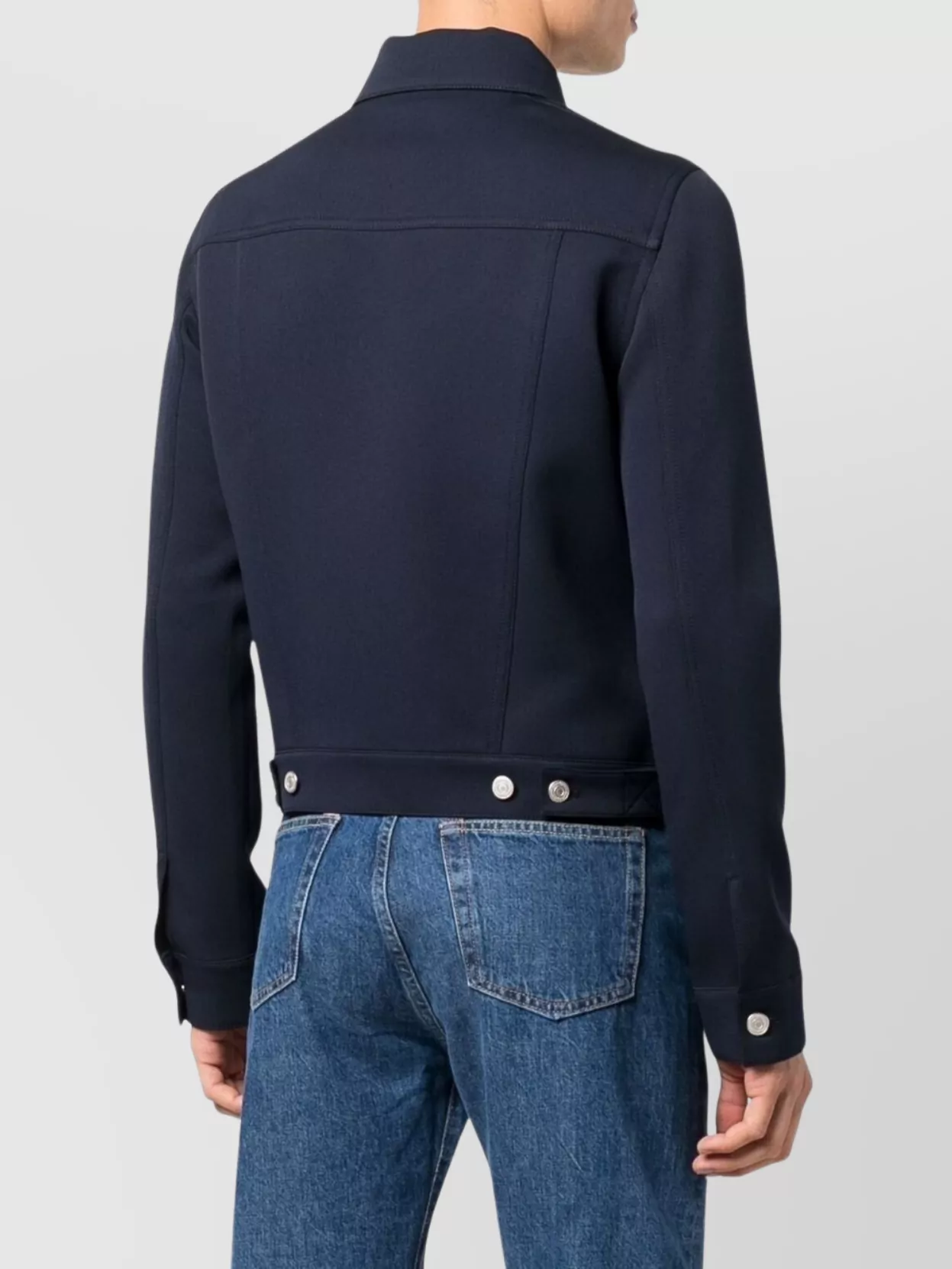 Courrèges Chest Pockets Long Sleeves Point Collar