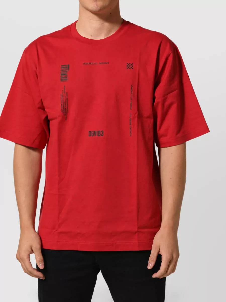 Dolce&Gabbana graphic print crew neck t-shirt