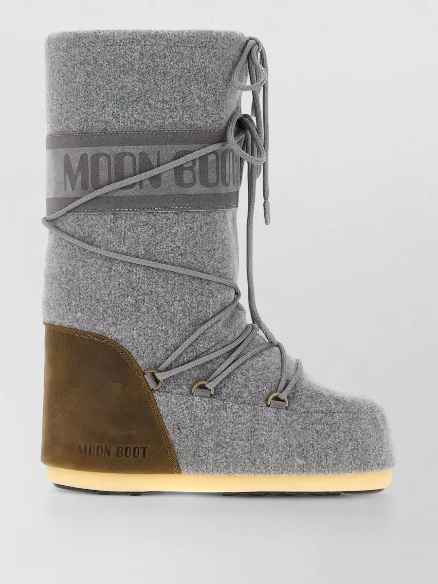 Moon Boot felt snow boots