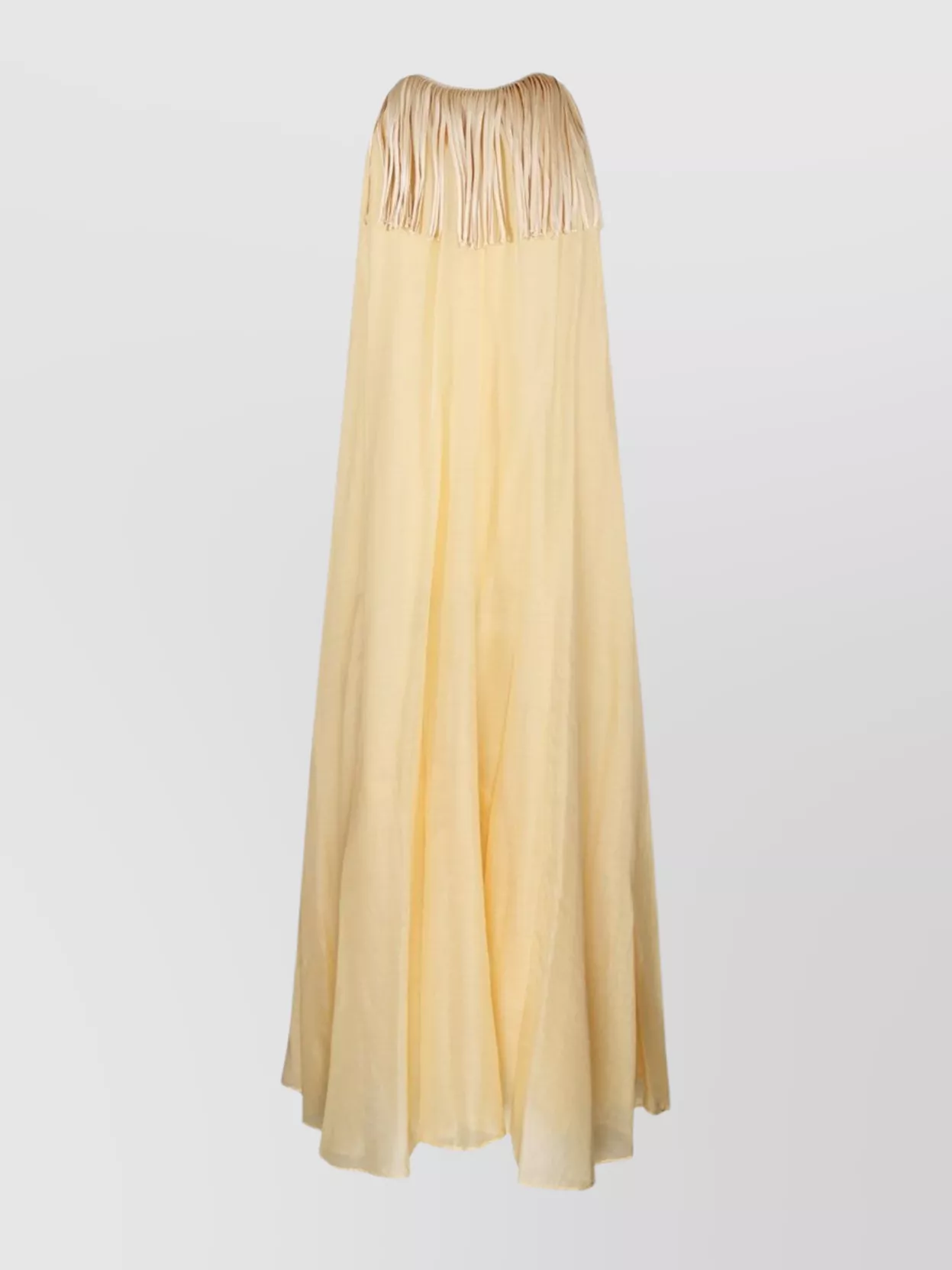 Shop Forte Forte Fringed Voile Sleeveless Dress