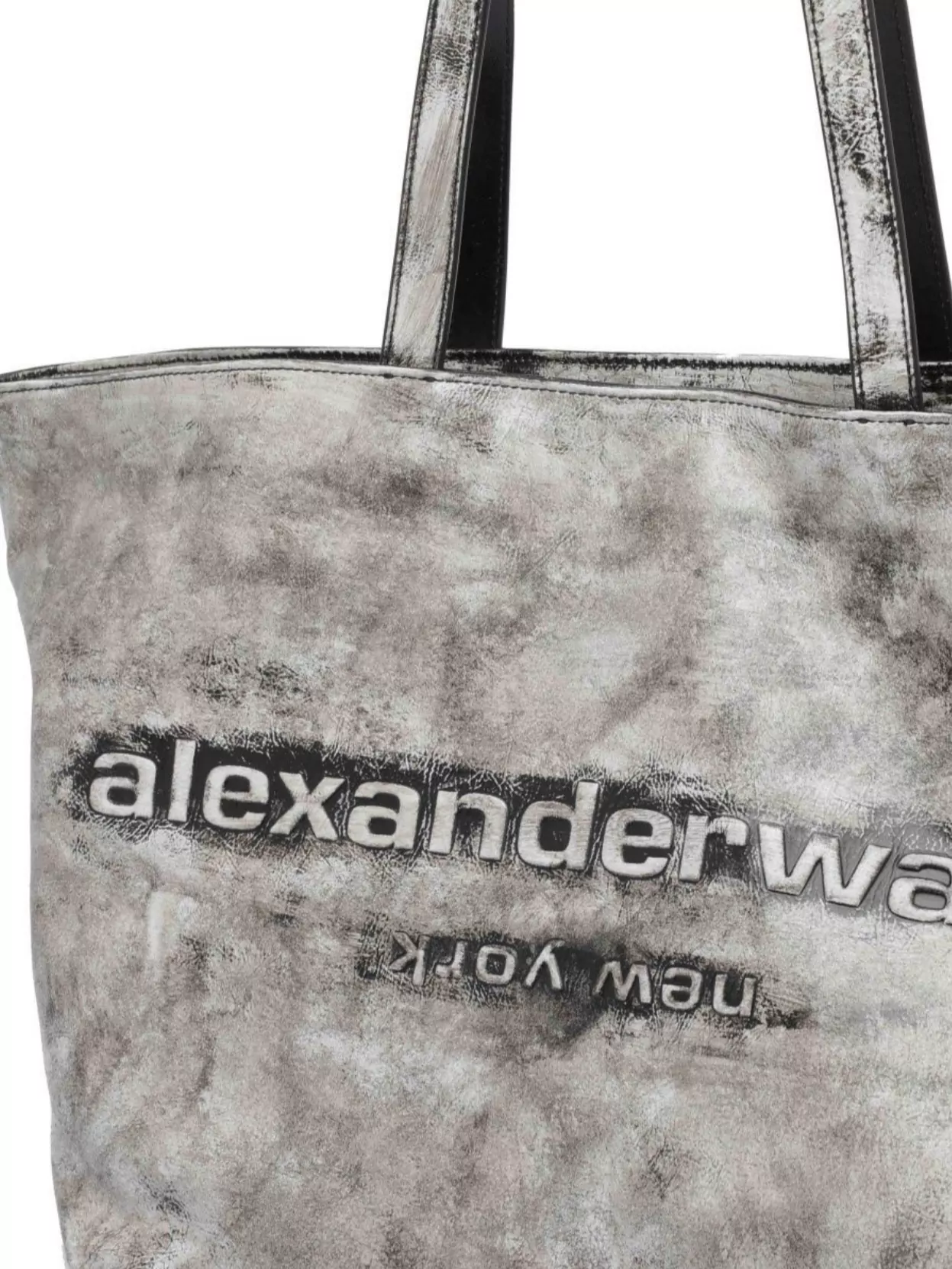 Alexander Wang Spacious Tote Bag Dual Handles In Gray