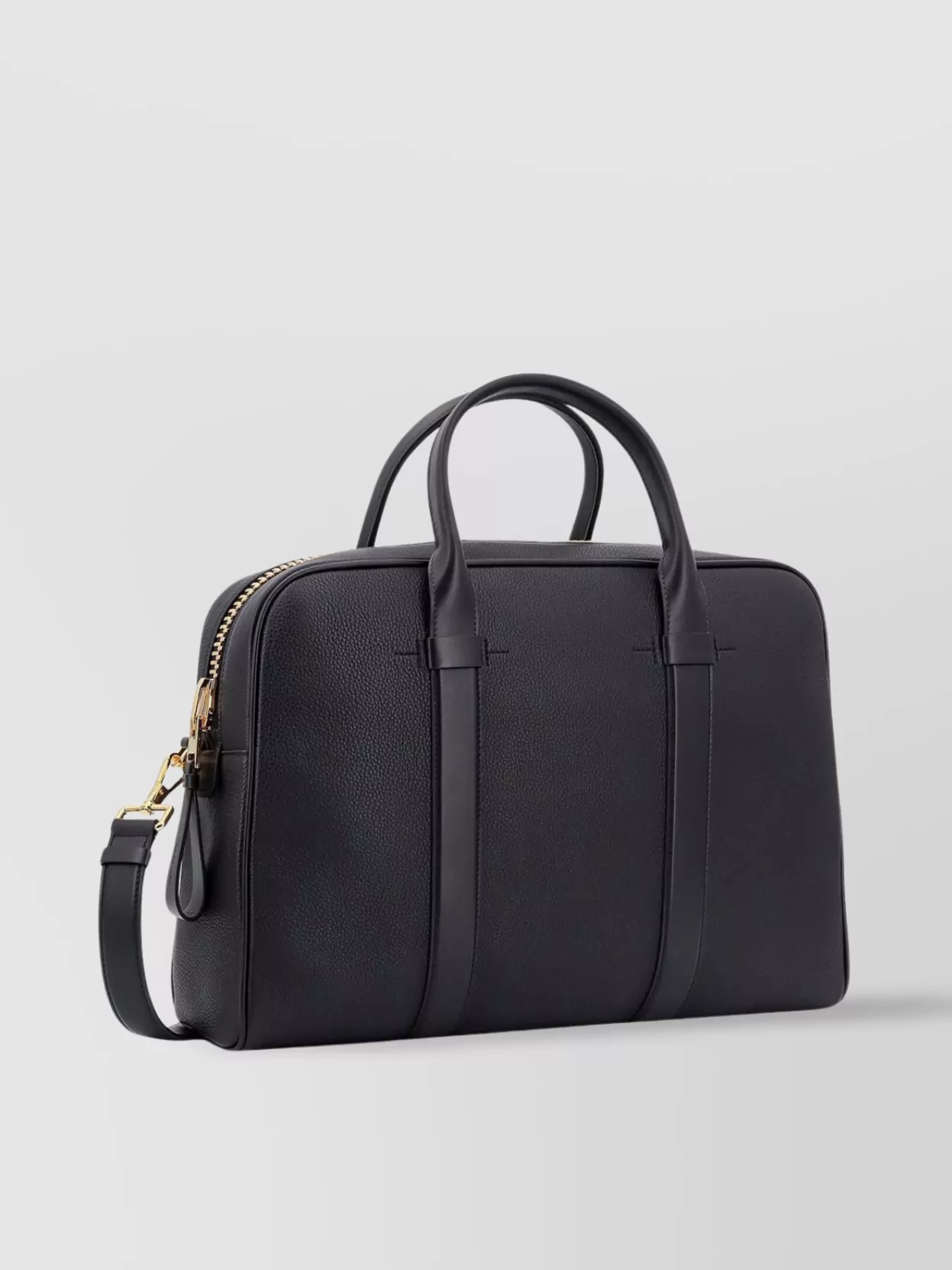Tom Ford Leather Business Bag Detachable Strap