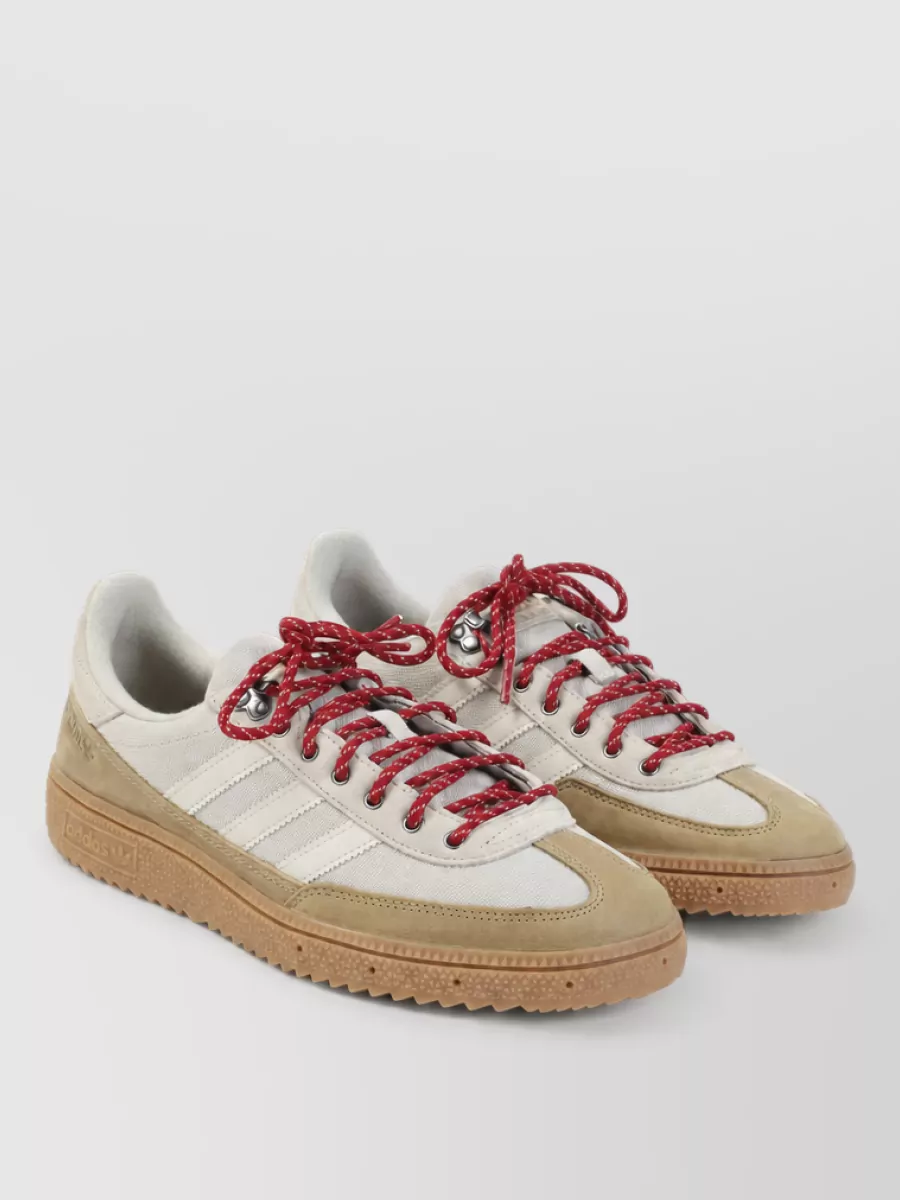 Adidas leather low-top sneakers