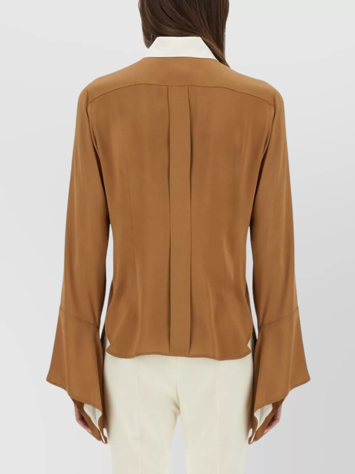 Max Mara Two Tone Long Sleeve Shirt