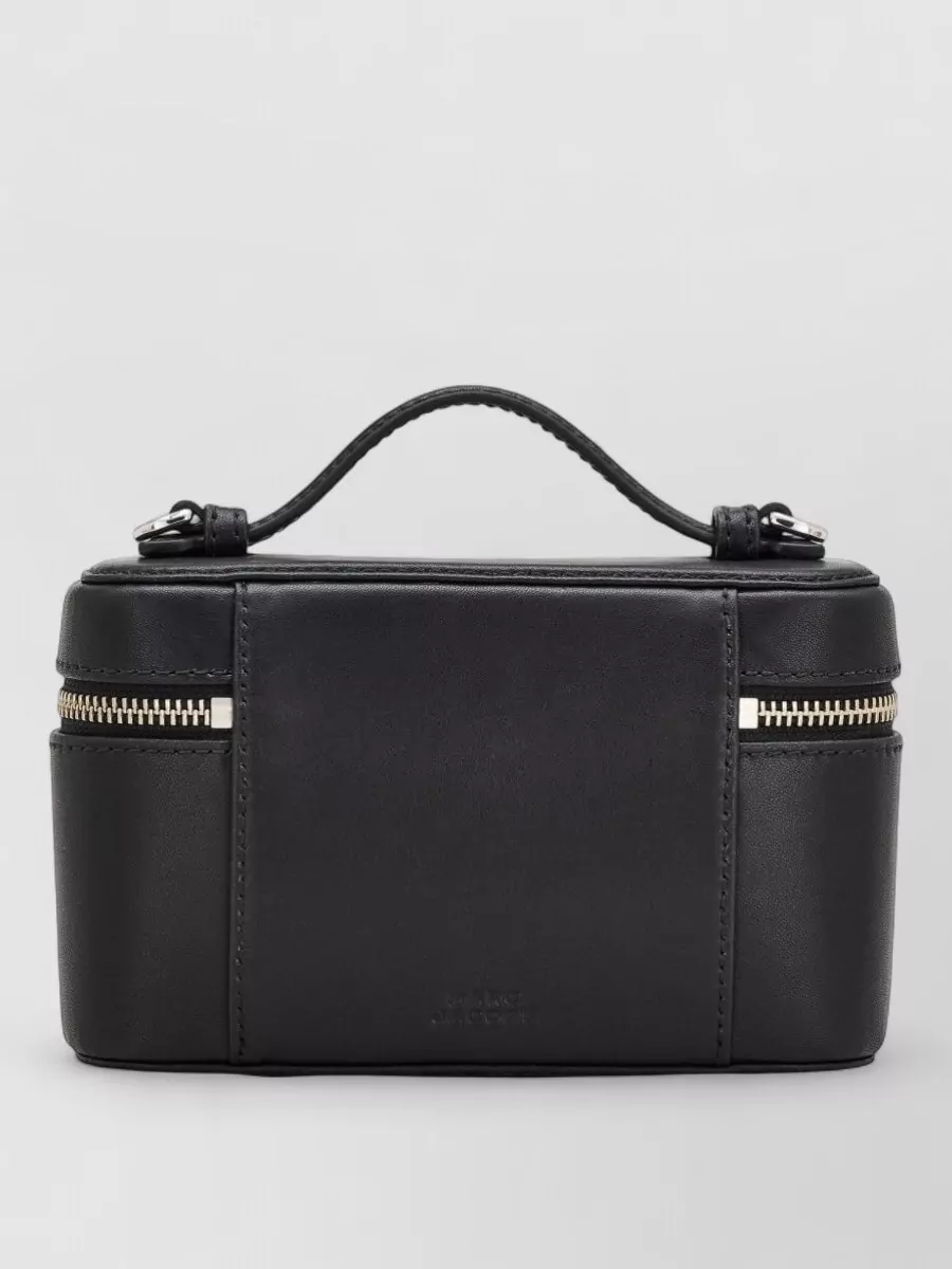 Marc Jacobs Vanity Leather Shoulder And Top Handle Bag