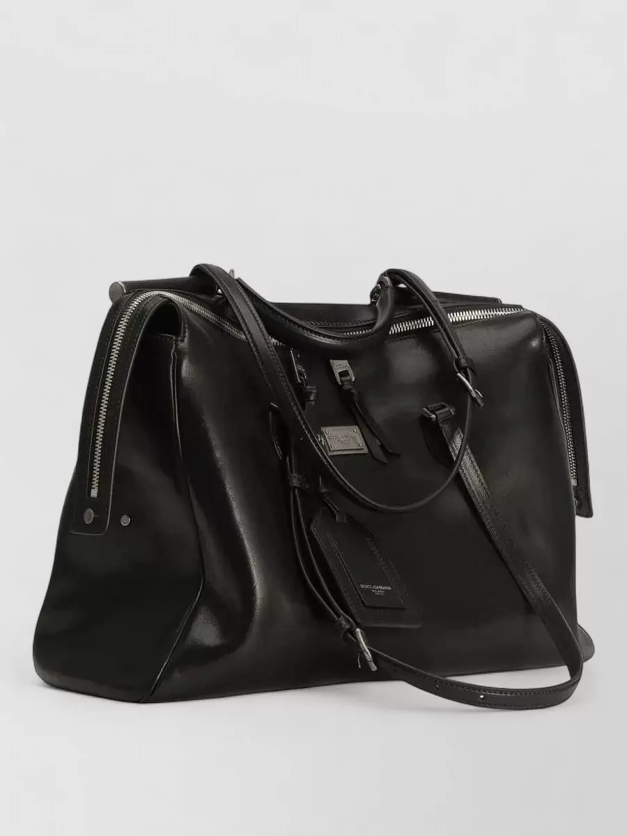 Dolce&Gabbana Leather Top Handle Briefcase