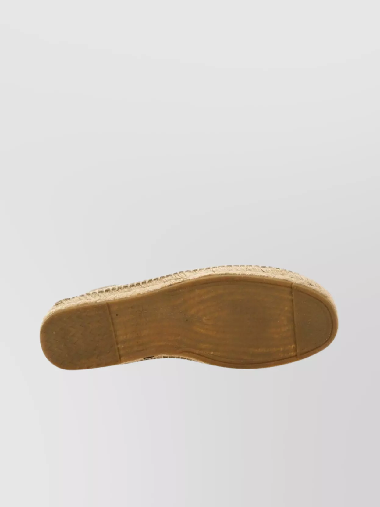 Manebi Round Toe Suede Espadrille With Contrast Stitching