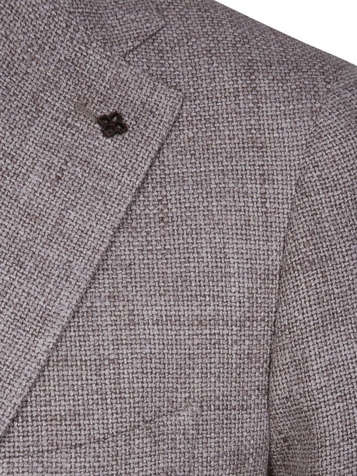 Tagliatore Men's Textured Fabric Suit Jacket With Front Pockets