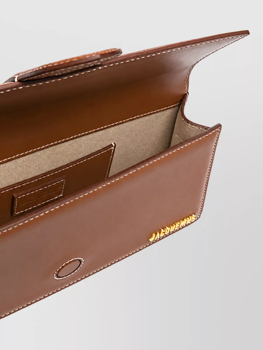 Jacquemus Le Bambino Leather Clutch Bag