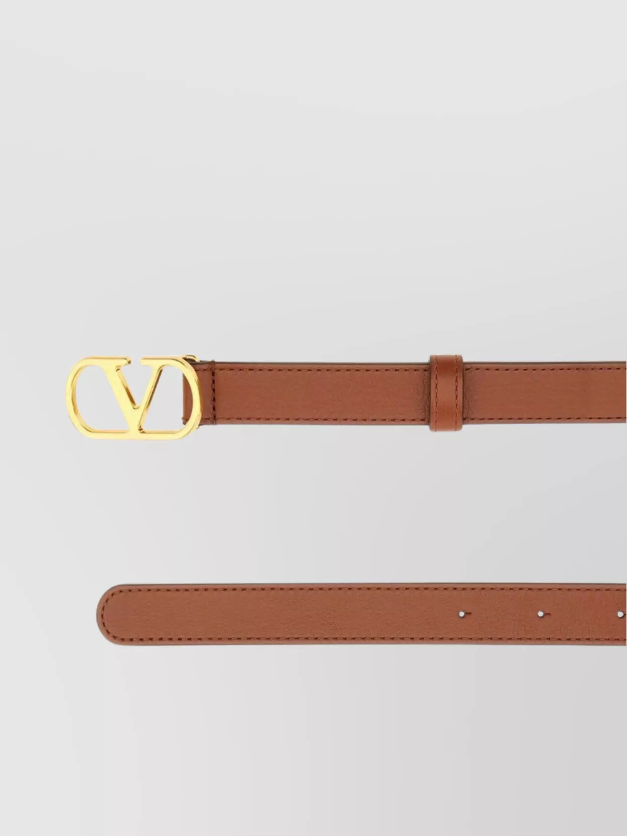 Valentino Garavani Belt Adjustable Length Gold-Tone Buckle