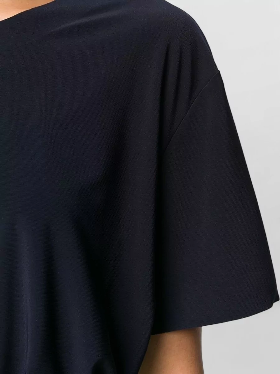 Norma Kamali Boxy Fit Short-Sleeve T-Shirt