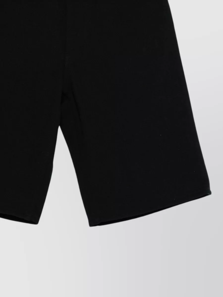 Auralee Silk Straight-Leg Shorts