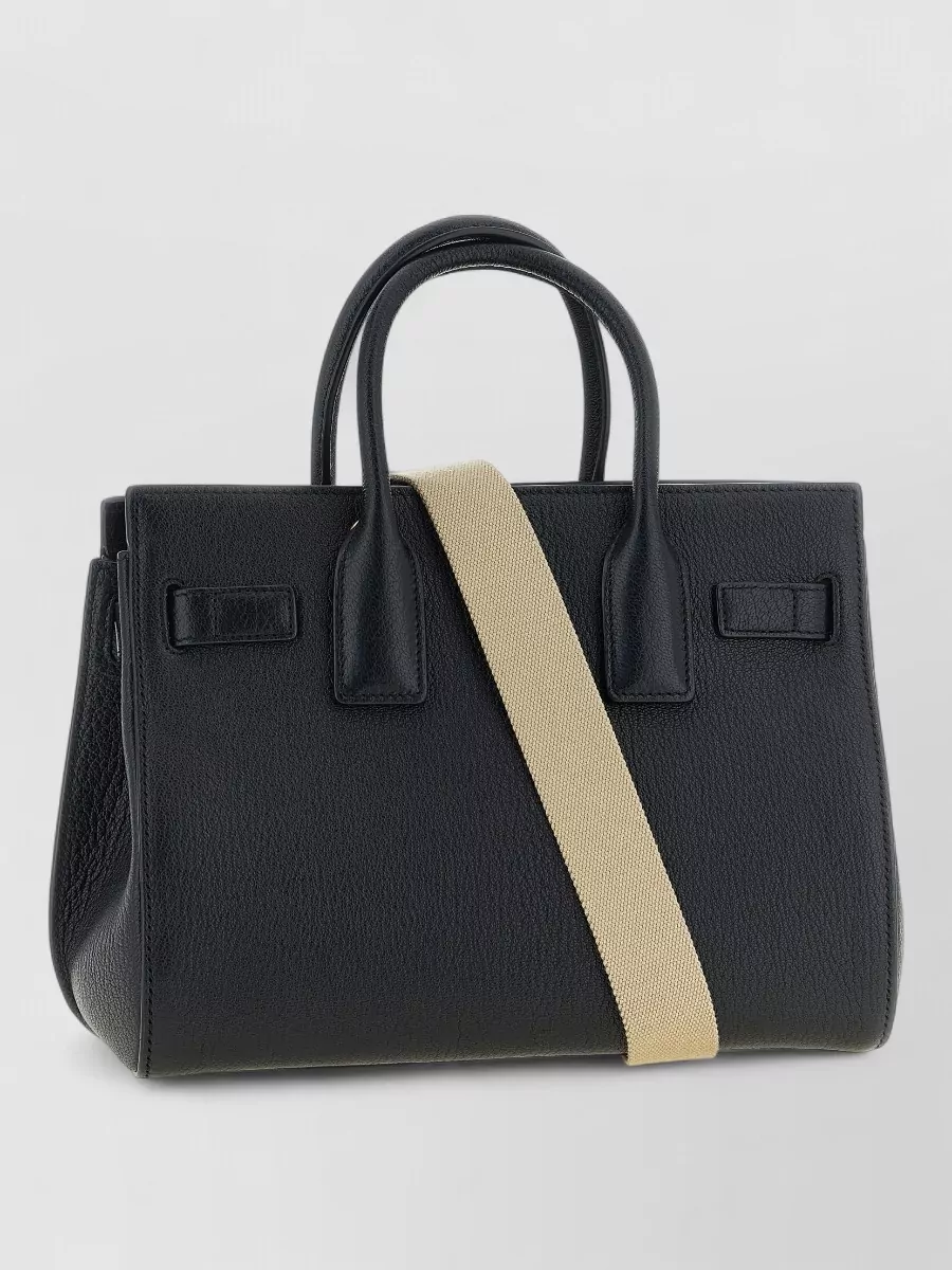 Saint Laurent sac de jour small leather tote bag