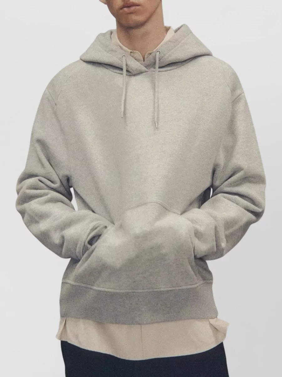 Entire Studios ribbed trim hoodie