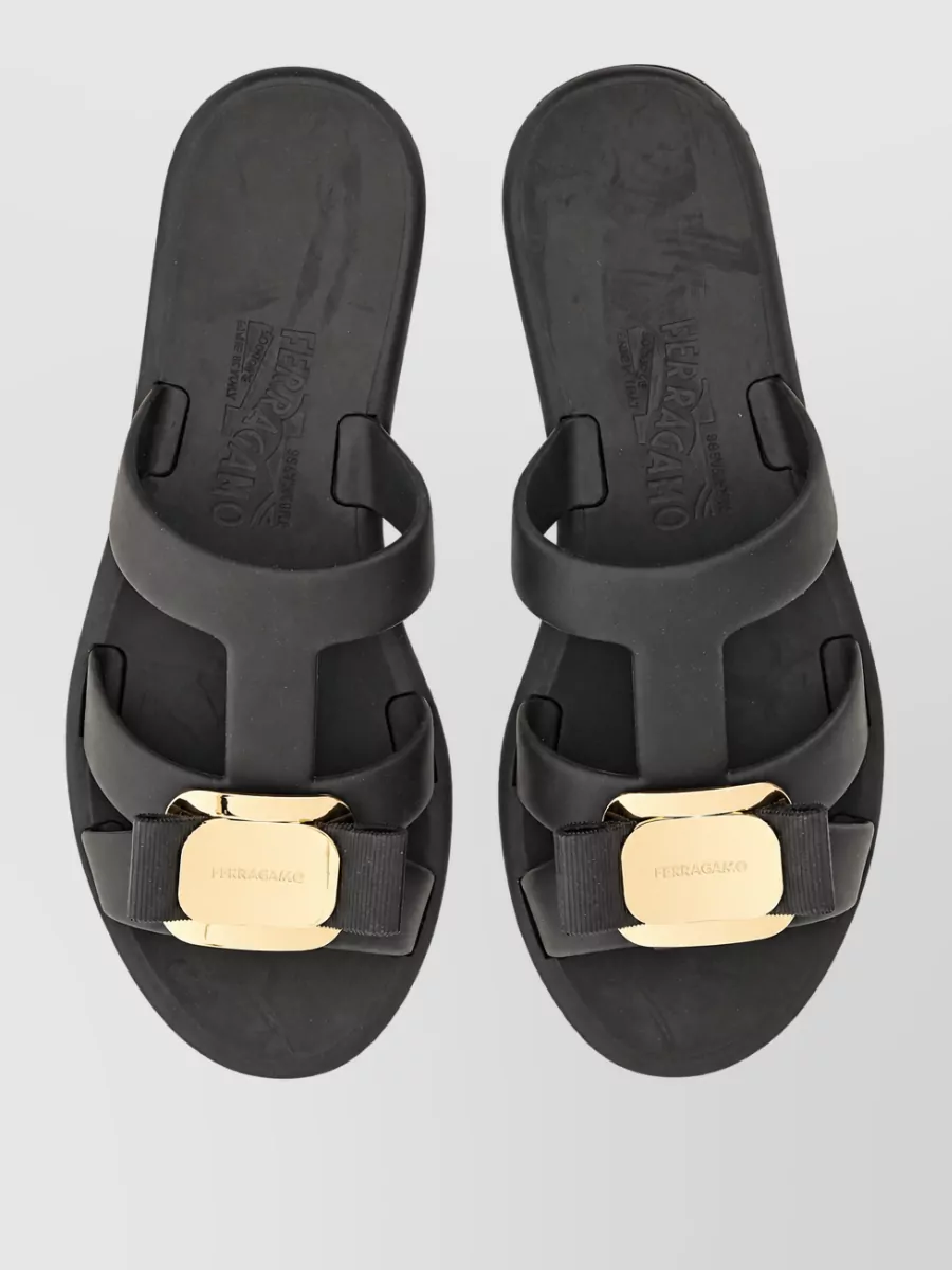 Ferragamo Rubber Slides