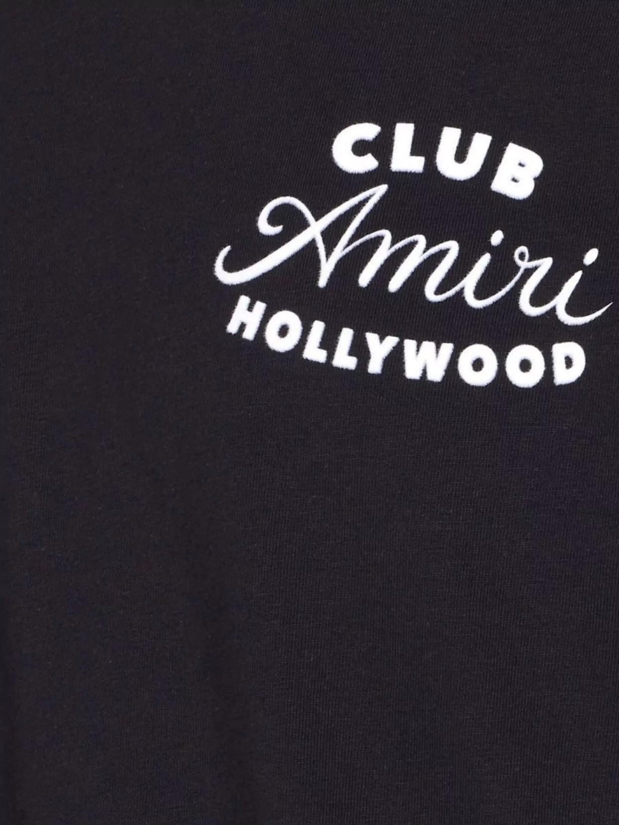 Amiri Logo Crewneck T-Shirt Short Sleeves