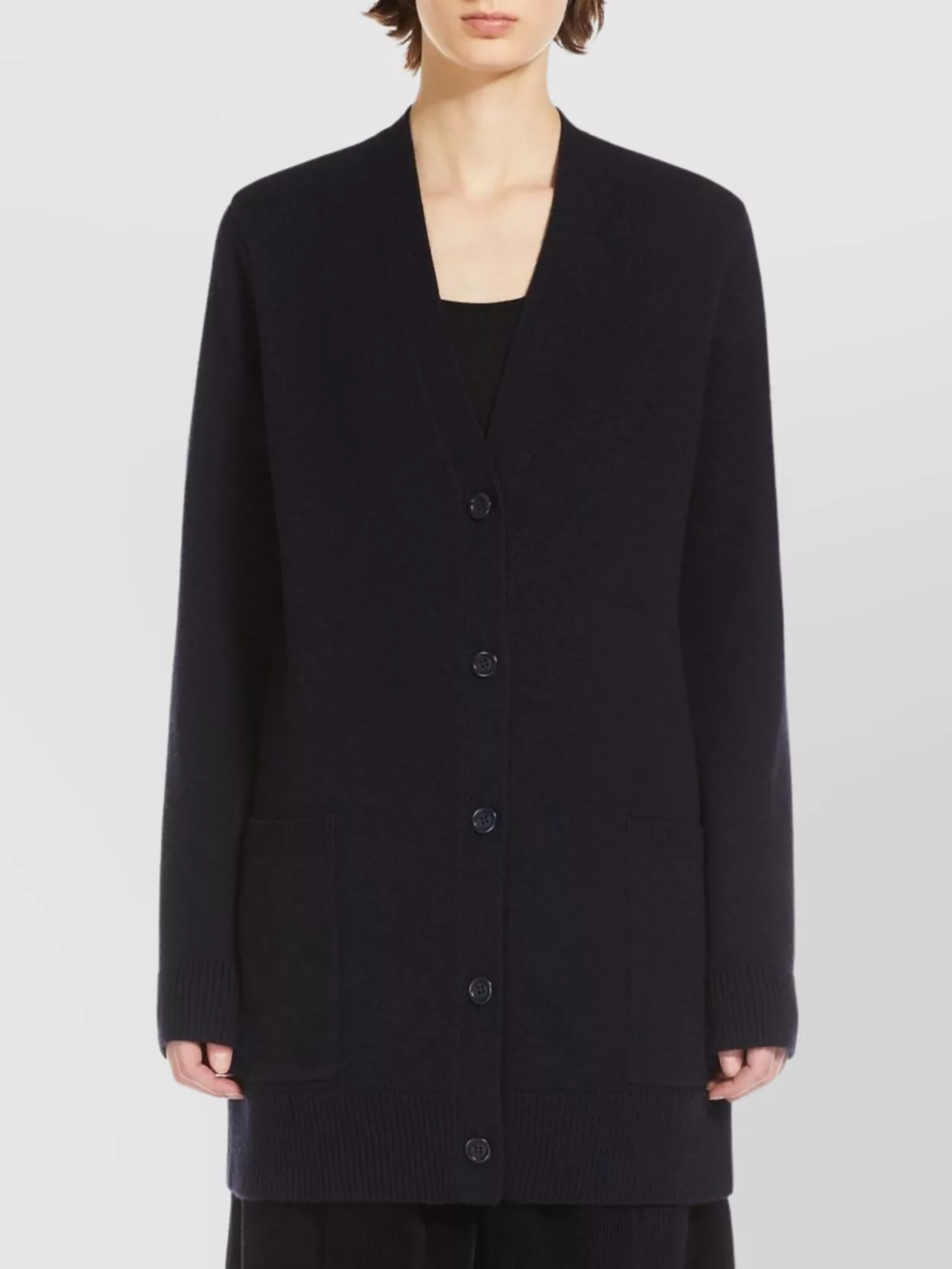 Max Mara Wool Cashmere Cardigan Sequins