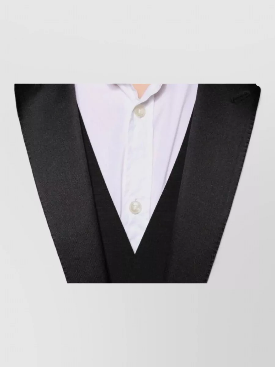 Dolce&Gabbana Wool Silk Three Piece Slim Fit Tuxedo Suit