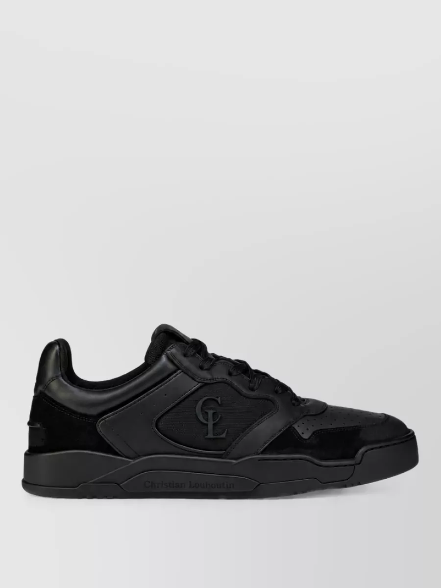 Christian Louboutin Leather Low-Top Sneakers
