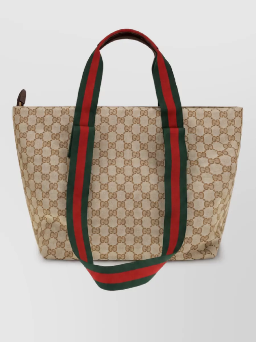 Gucci fabric tote bag