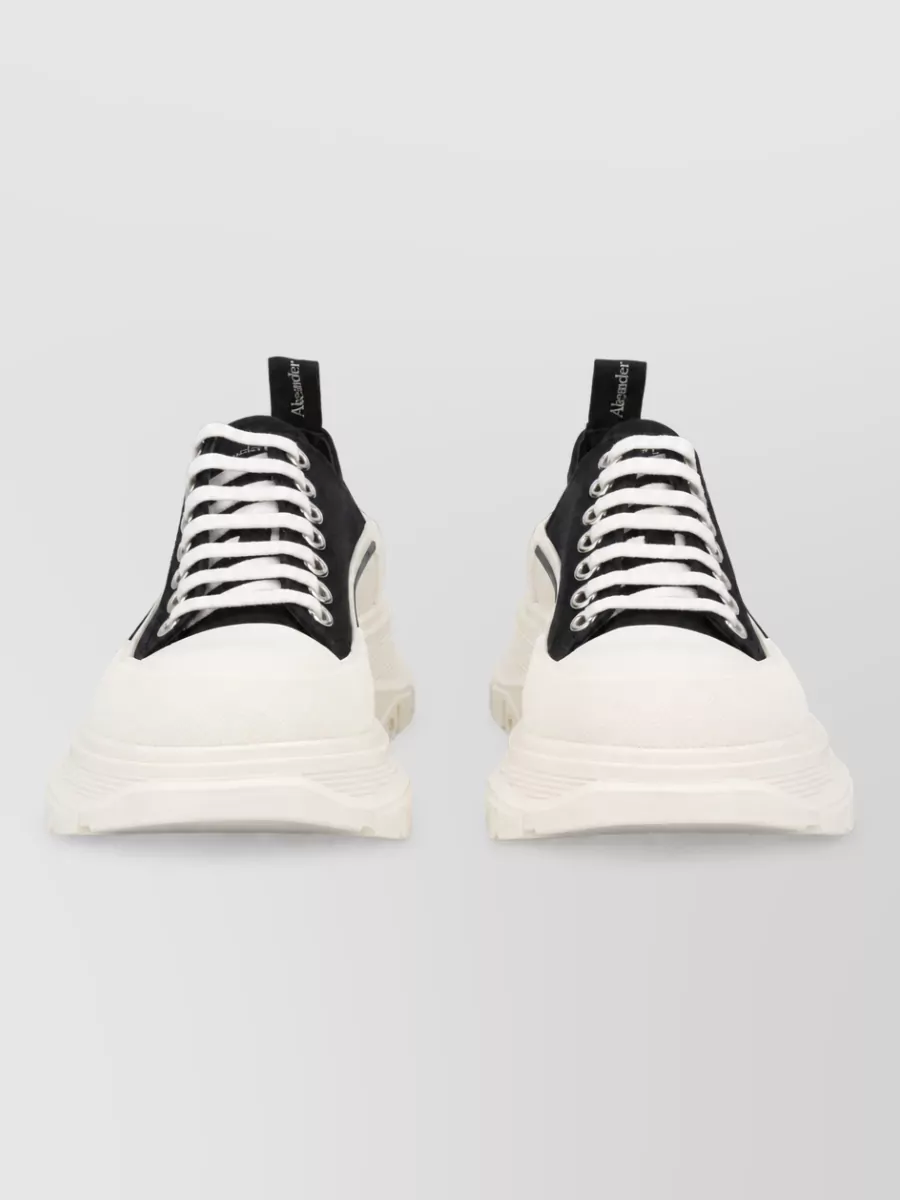 Alexander Mcqueen Cotton Low-Top Sneakers