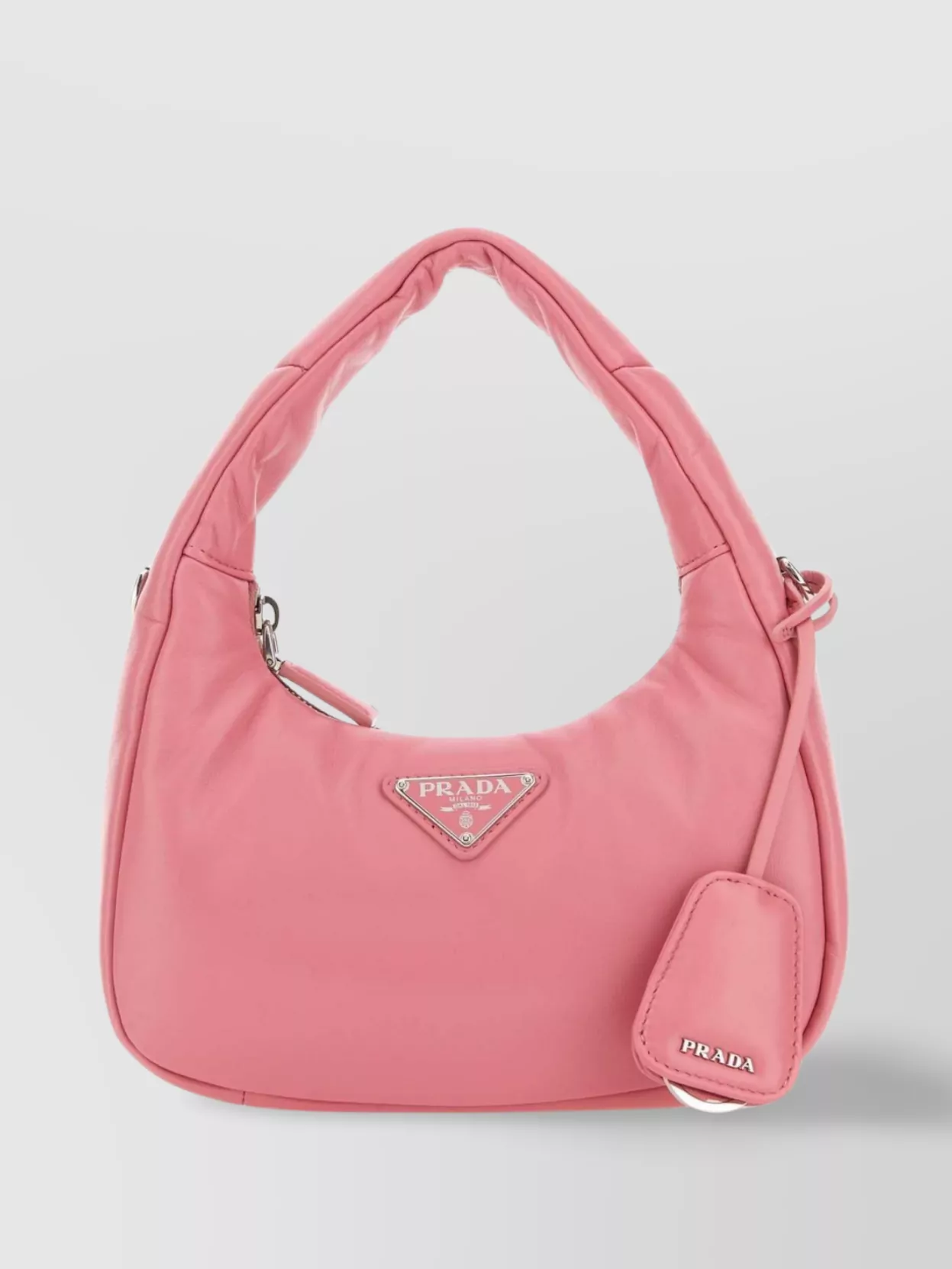 Shop Prada Mini Soft Handbag In Nappa Leather