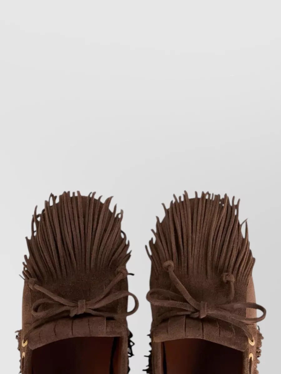 Etro Suede Leather Loafers