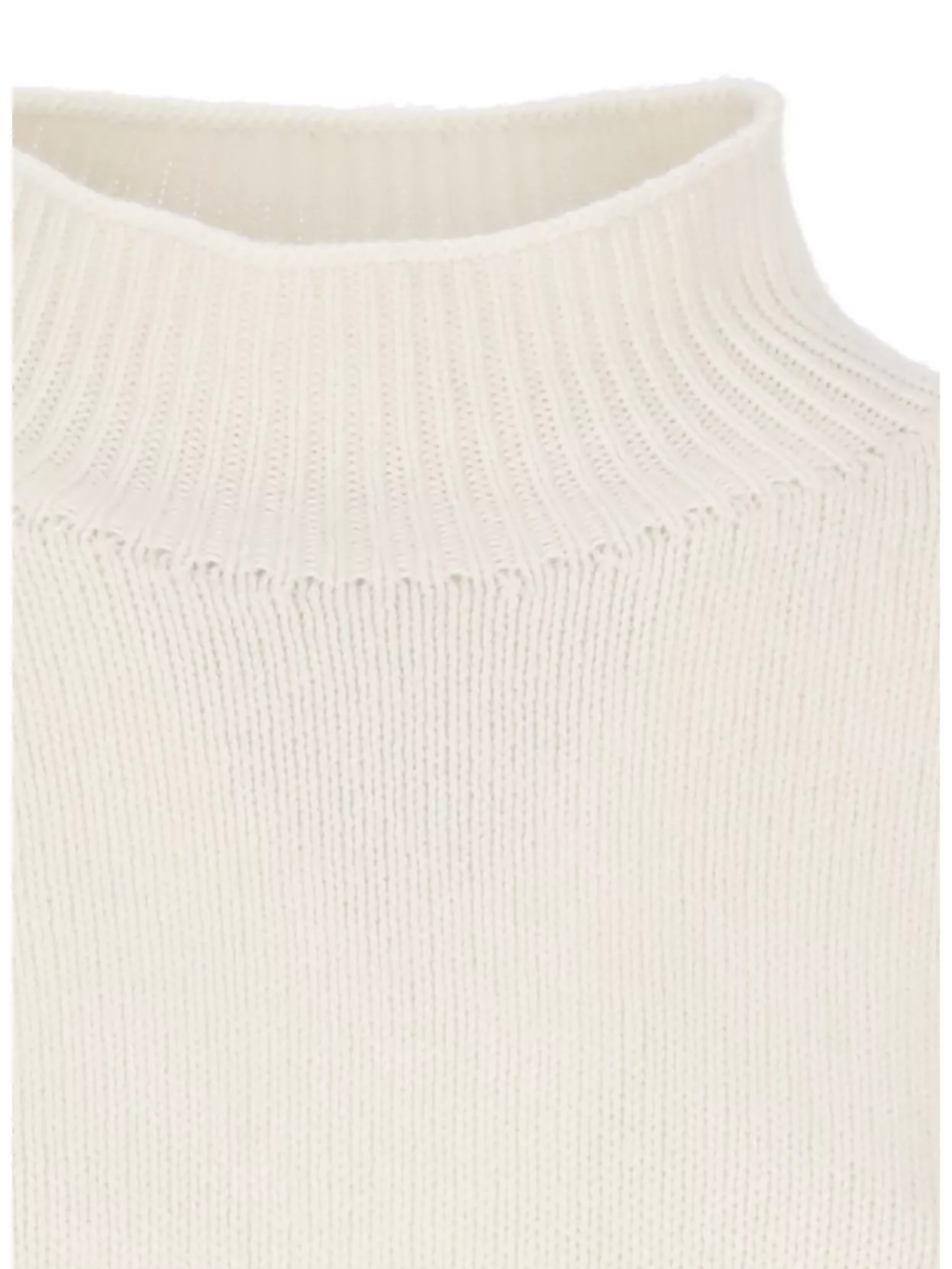 Vanise' Merino Wool Mock Neck Women's Sweater
