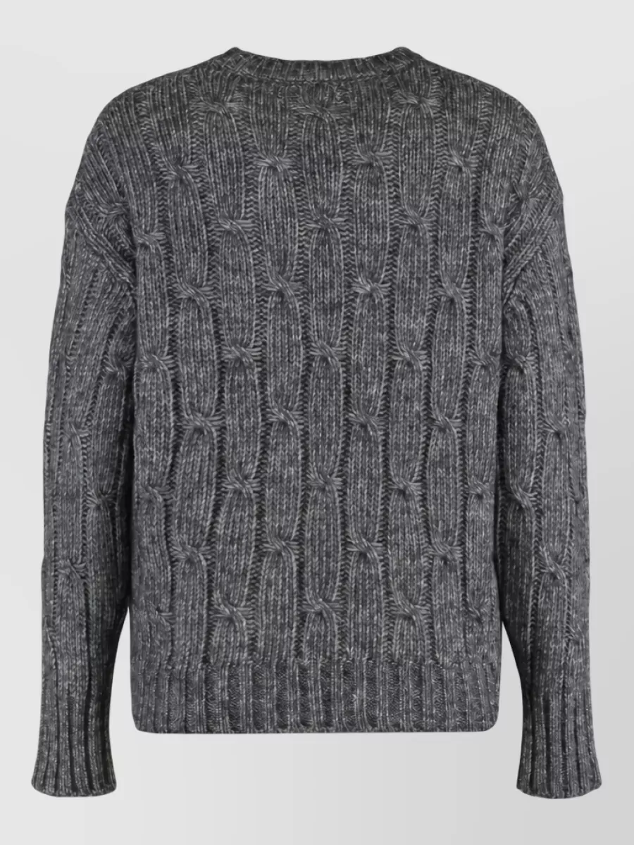 S Max Mara Cotton-Blend Crew-Neck Jumper
