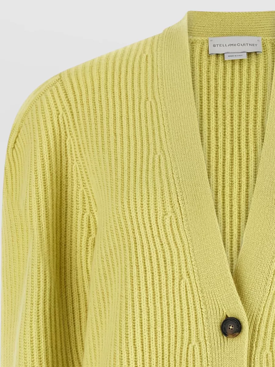 Stella Mccartney Knit Cardigan V Neck Long Sleeves