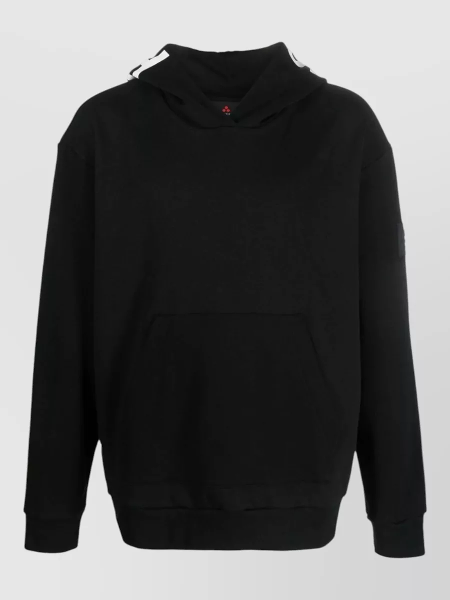 Peuterey Cotton logo print hoodie