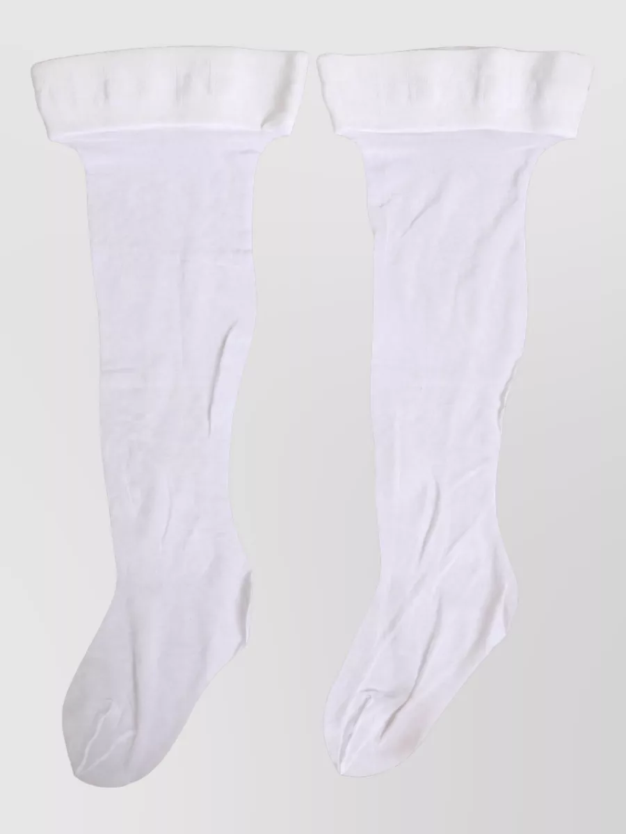Dolce&Gabbana logo calf socks