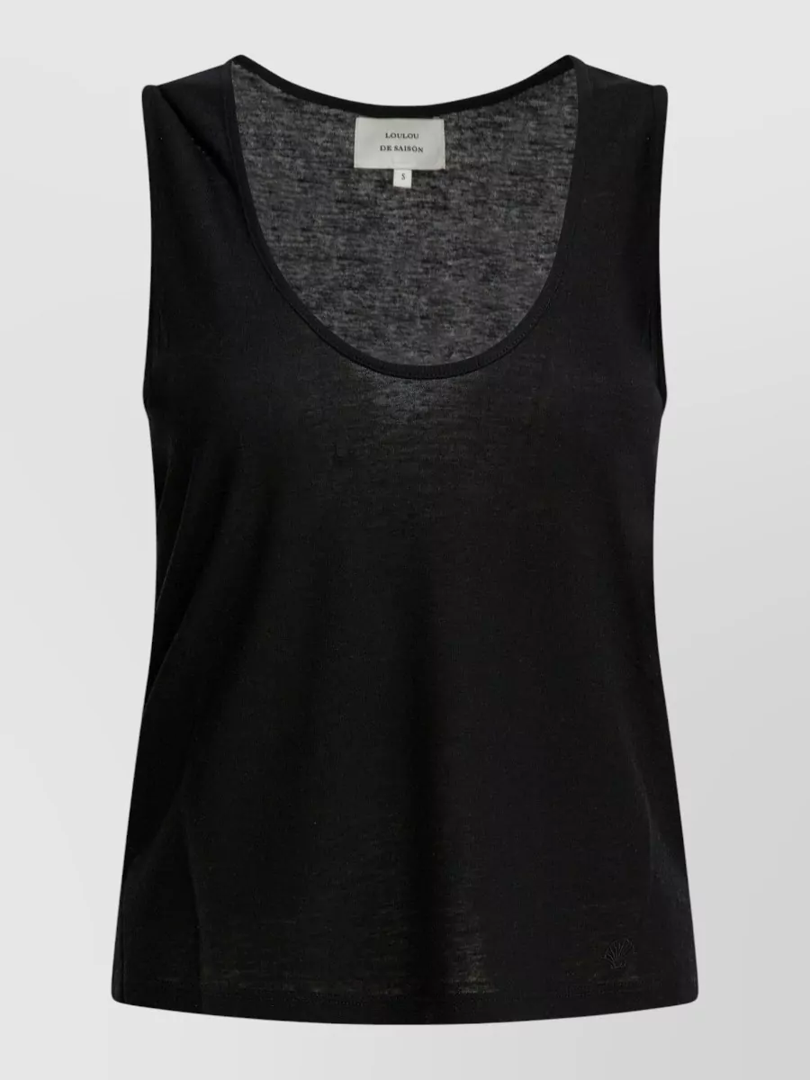 Loulou Studio Sleeveless Cotton Top