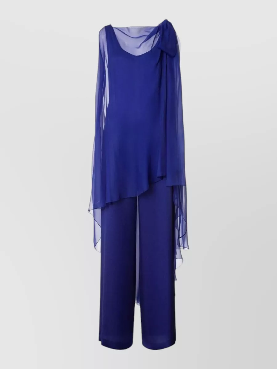 Alberta Ferretti silk jumpsuit