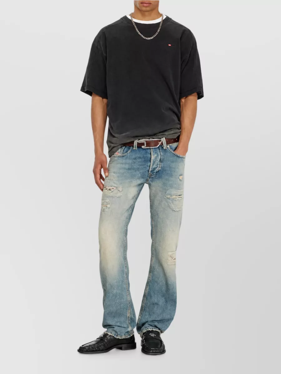 Diesel Gradient Cotton T-Shirt