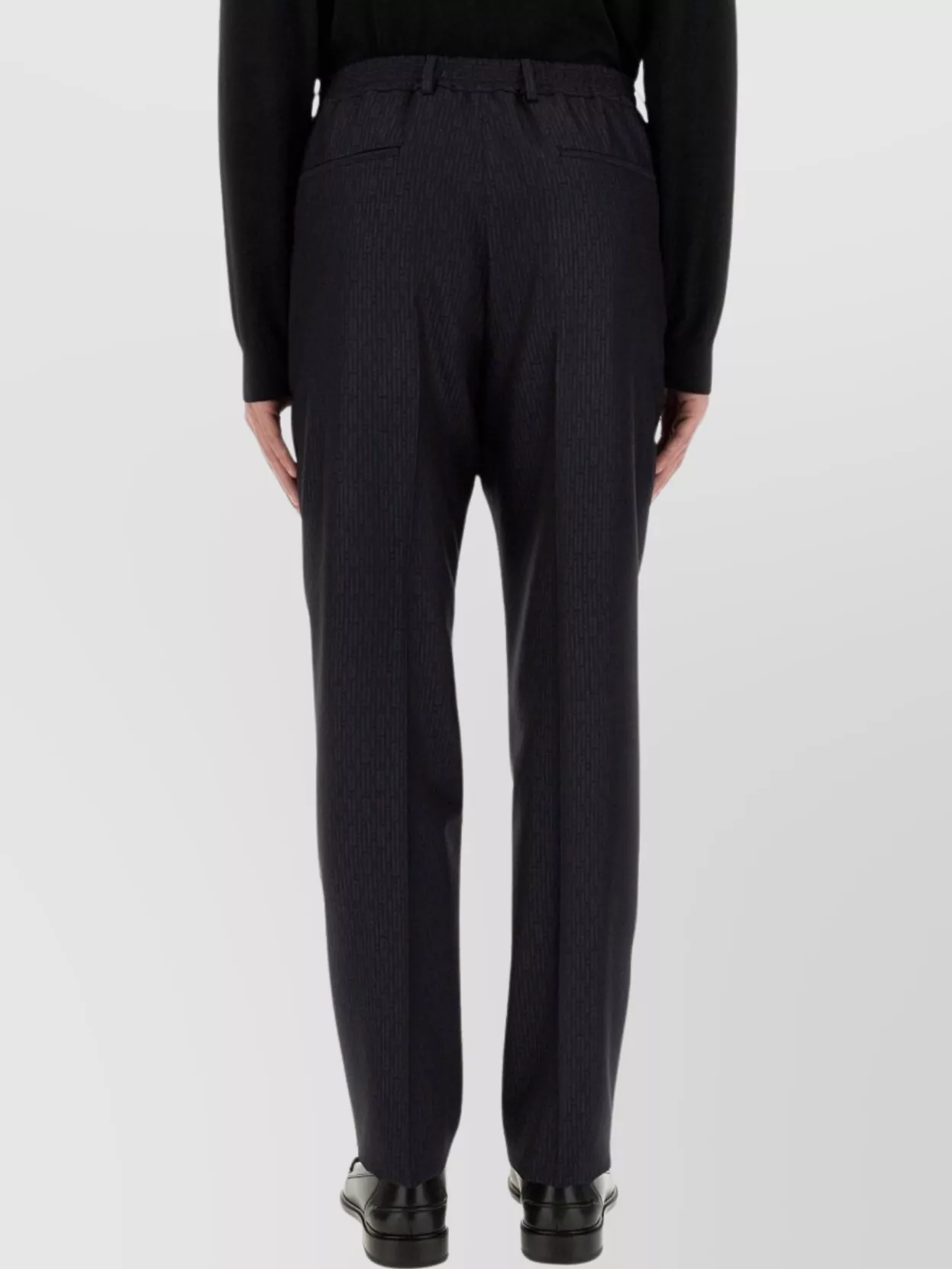 Fendi Wool Pants Back Pockets