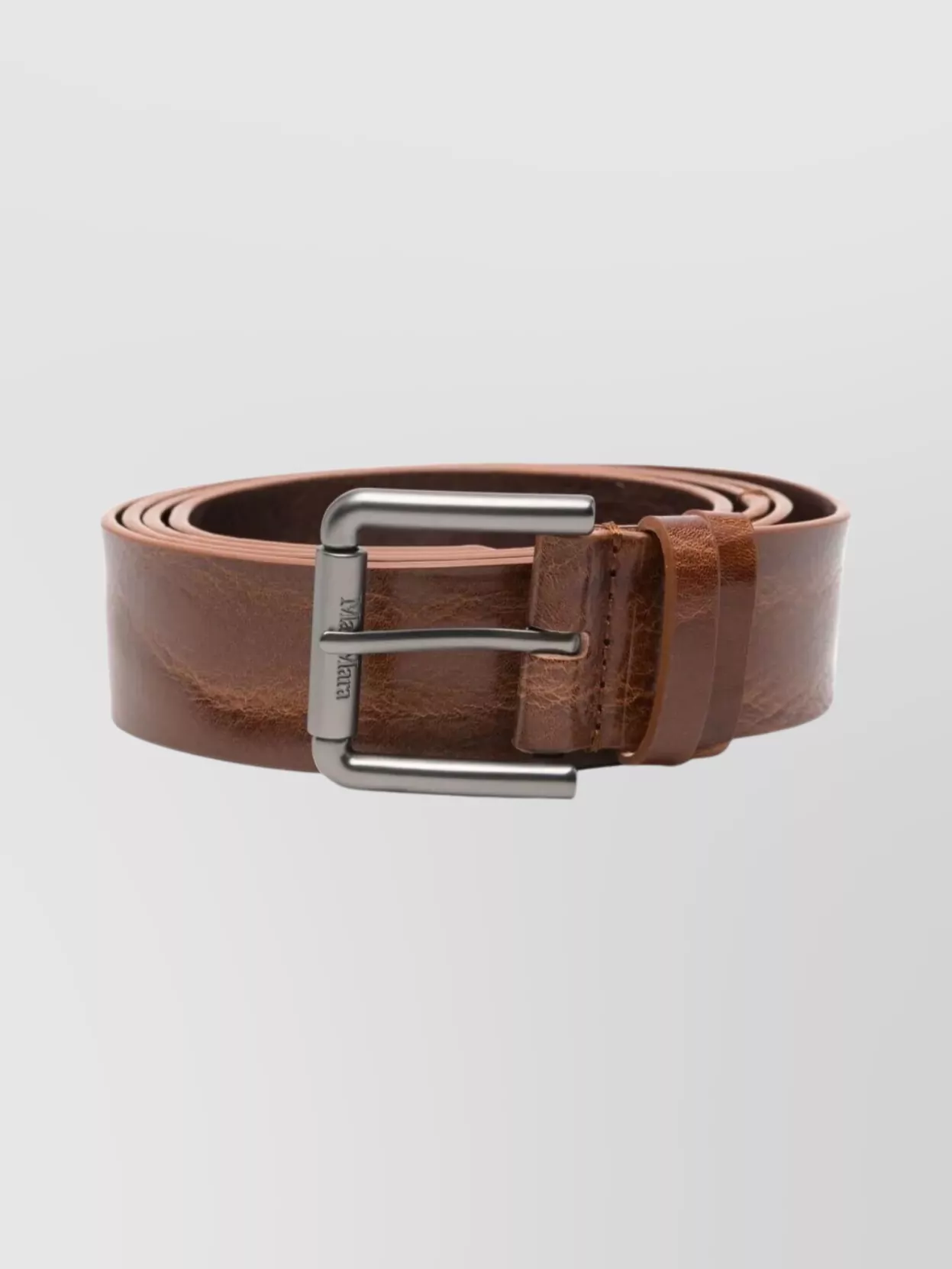 Max Mara Long Adjustable Belt Metal Buckle