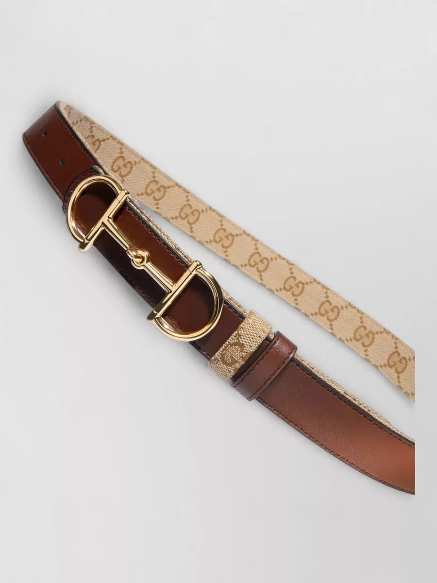 Gucci Leather Reversible Belt