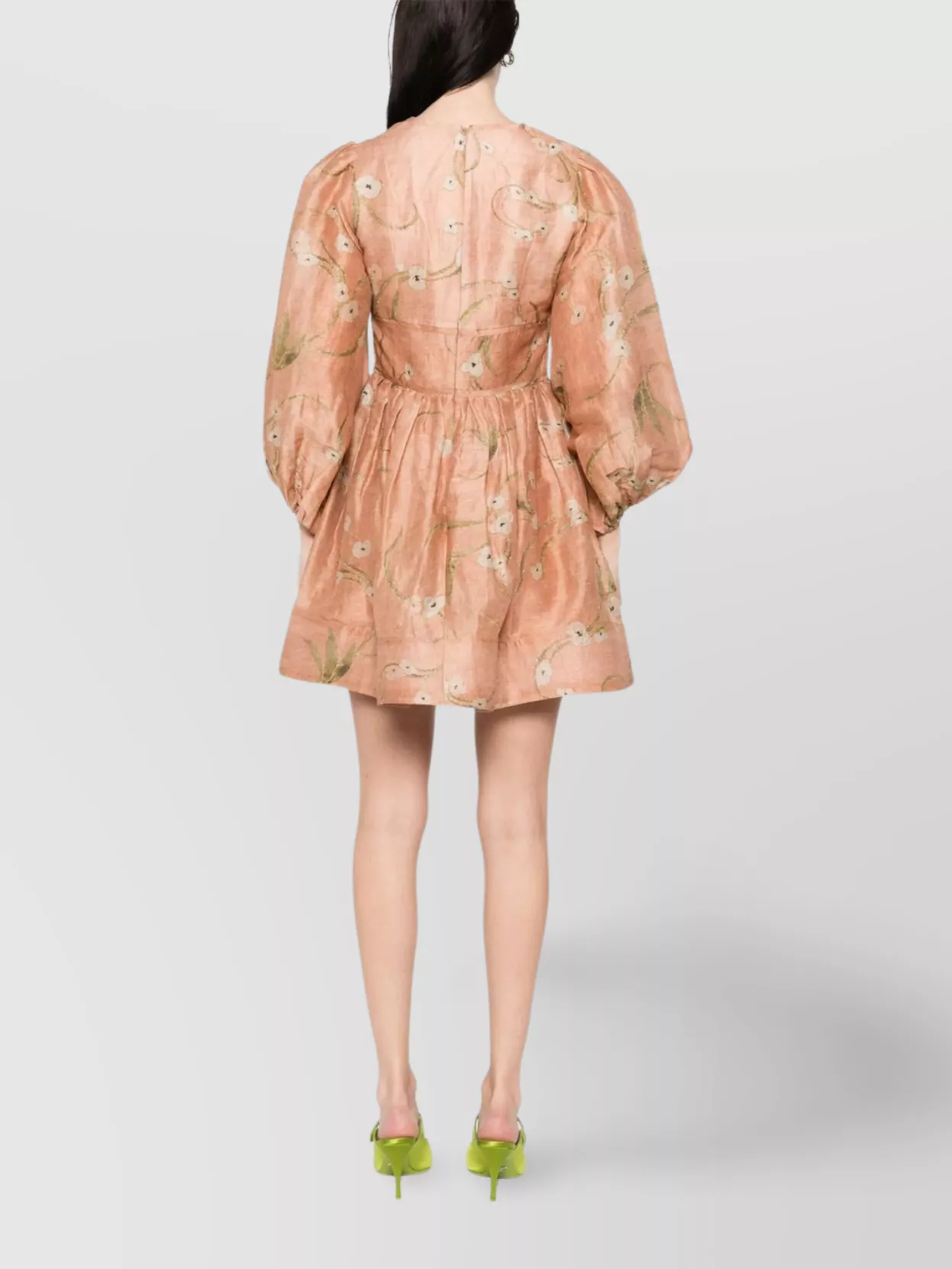 Zimmermann Luminous Mini Robe Dessinée