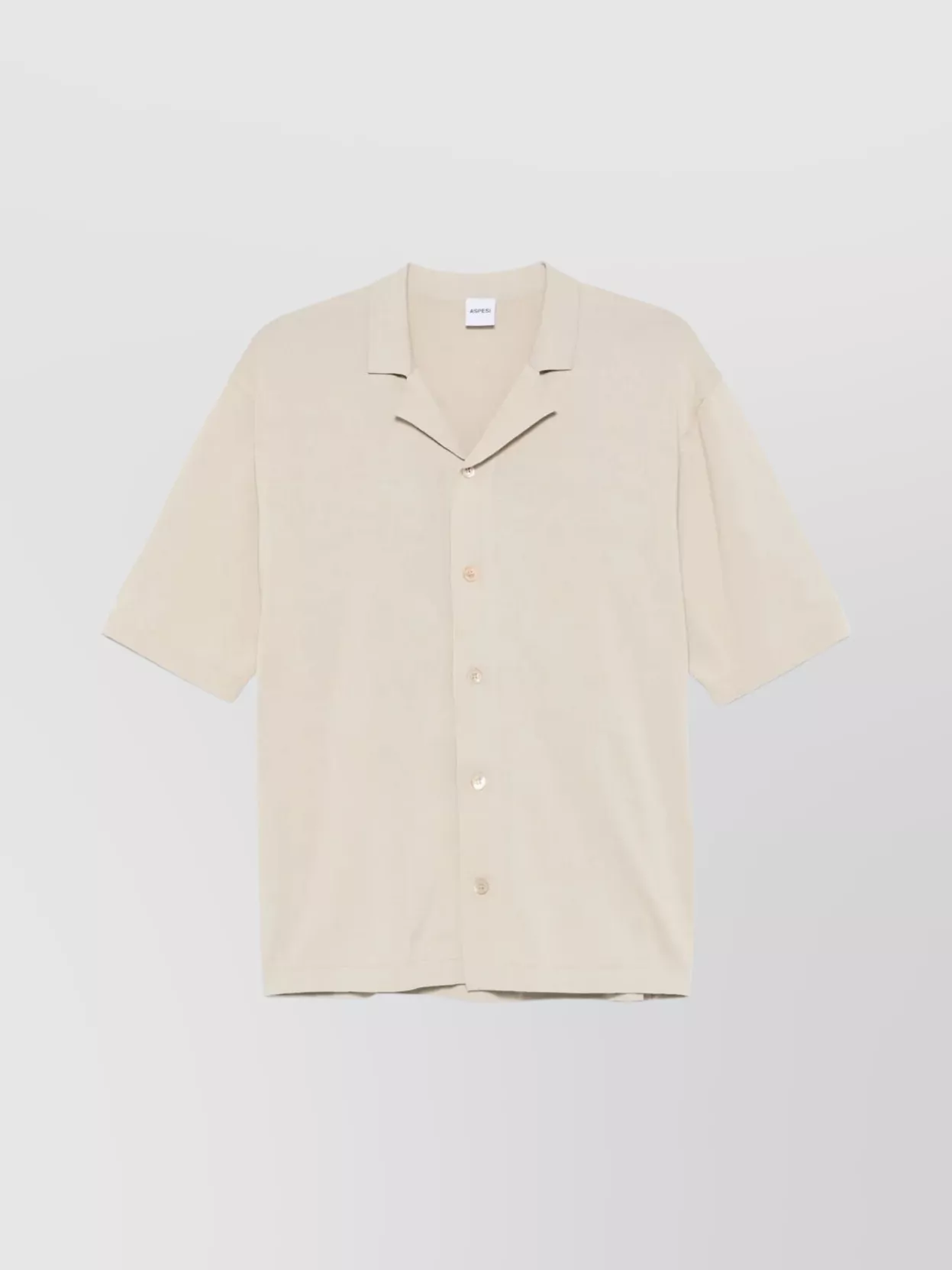 Aspesi Short Sleeves Bowling Shirt