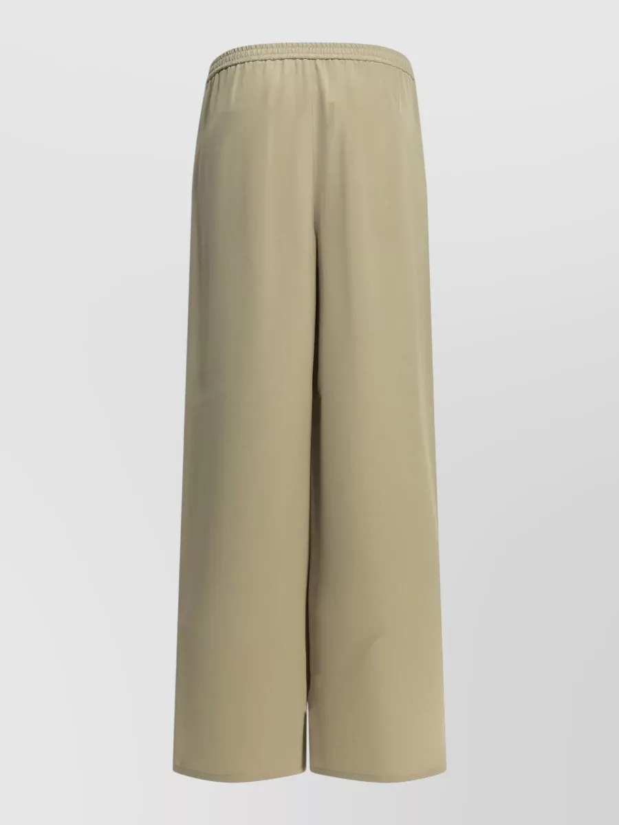 Max Mara Silk Wide-Leg Trousers