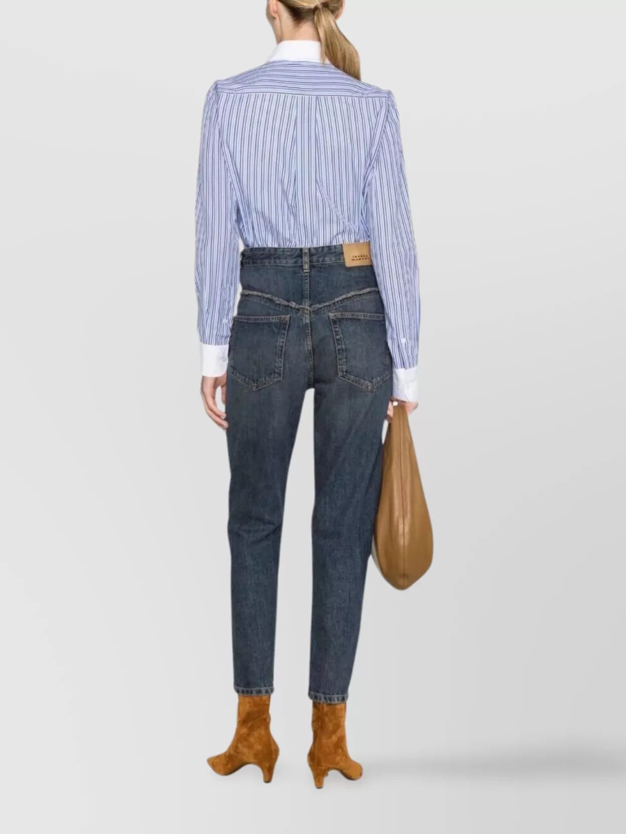 Isabel Marant Oliviani High-rise Skinny-leg Jeans In Blue